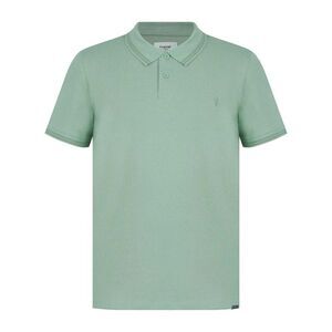 Firetrap Mens Lazer Logo Cotton Polo Shirt / Light Green